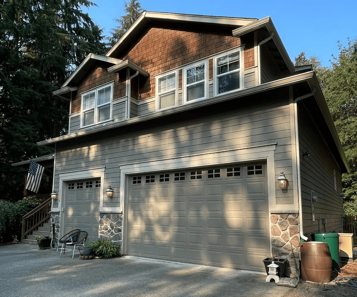 Professional seamless gutter installation completed by MSS Gutter in Lake Stevens, WA