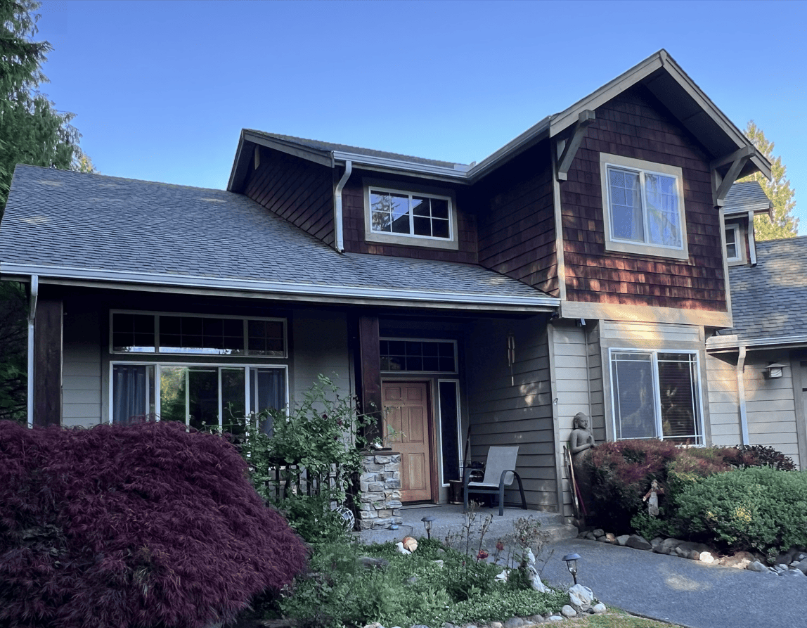 Professional seamless gutter installation completed by MSS Gutter in Mill Creek, WA