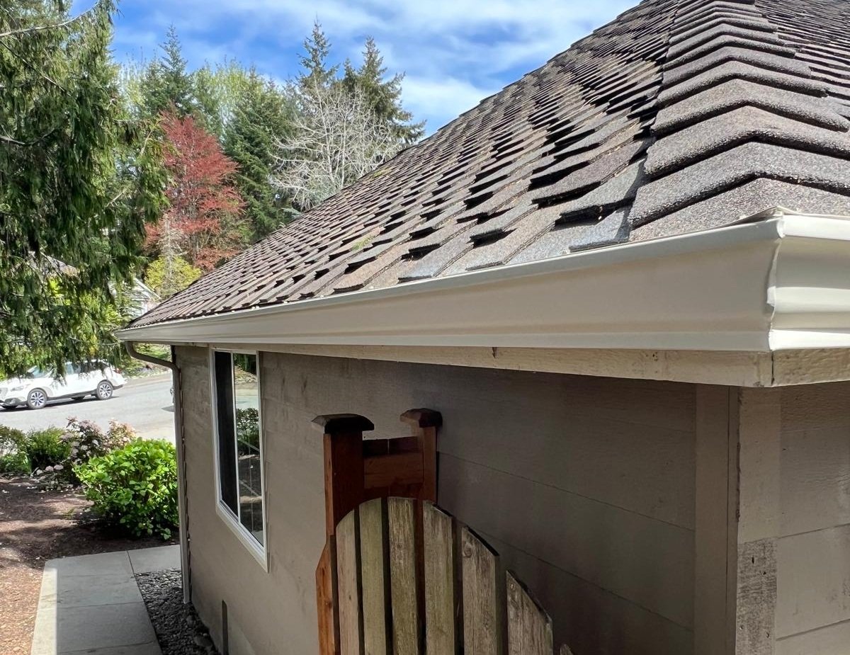 Professional seamless gutter installation completed by MSS Gutter in Mount Vernon, WA